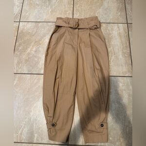 NWT BEIGE EXPRESS TROUSERS SIZE 6S